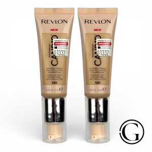 2 PACK Revlon PhotoReady Candid Foundation - 120 Buff